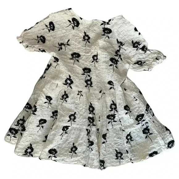 Kids- ZARA pleated floral dress - Picture 4 of 4
